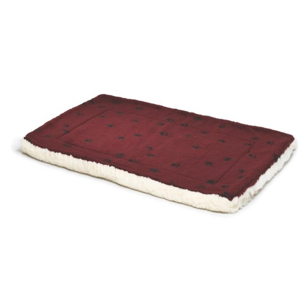 Quiet Time Reversible Burgundy Pet Bed / Size 35x23 In. Quiet Time Reversible Burgundy Pet Bed / Size 35x23 In.
