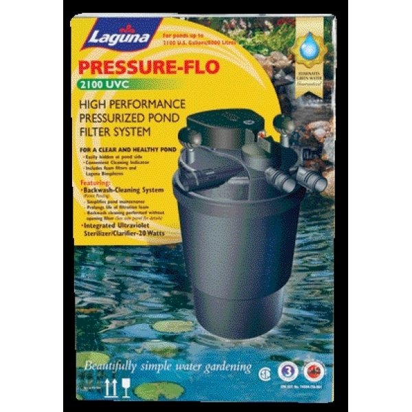 Laguna Pressure Flo Pond Filter / Model 2100 Laguna Pressure Flo Pond Filter / Model 2100