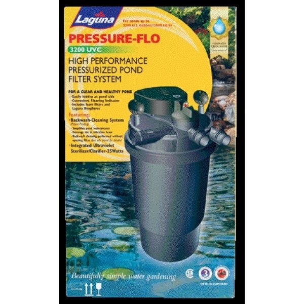 Laguna Pressure Flo Pond Filter / Model 3200 Laguna Pressure Flo Pond Filter / Model 3200