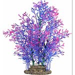 Glow elements plants were designed to make your aquarium look stunning and keep your fish happy and healthy Features neon colors that are vibrant during the day under white lights and glow at night under blue lights Creates a luminescent underwater world