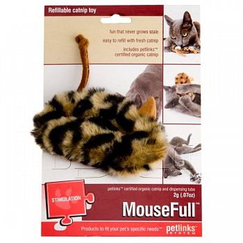 Mousefull Refillable Catnip Toy 