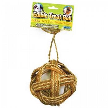 Edible Treat Ball for Small Animals - 4 in.