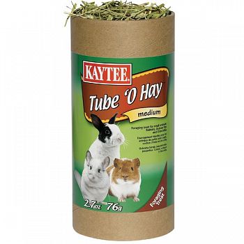 Tube O Hay for Small Pets - 2.7 oz.