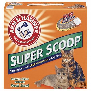 Super Scoop Clump Scented Litter - 20 lbs (Case of 2)