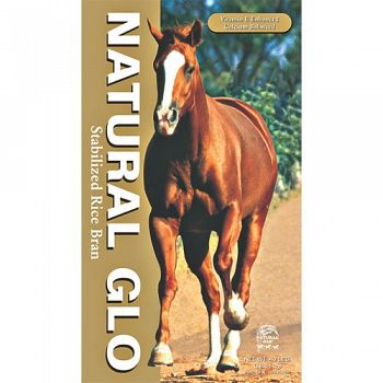 Natural Glo Rice Bran Meal for Horses 40 lbs.