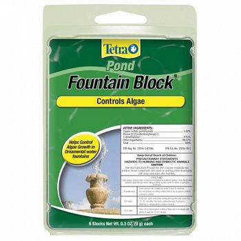 Anti-algae Fountain Block - 6 pack