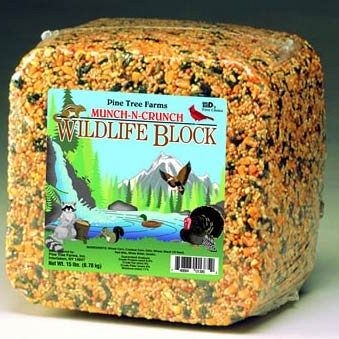 Wild Life Block for Squirrels and Other Wildlife - 15 lbs.