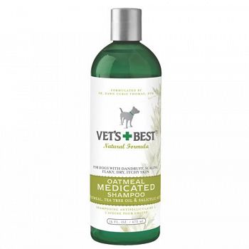 Vets Best Oatmeal Medicated Shampoo 16 oz.
