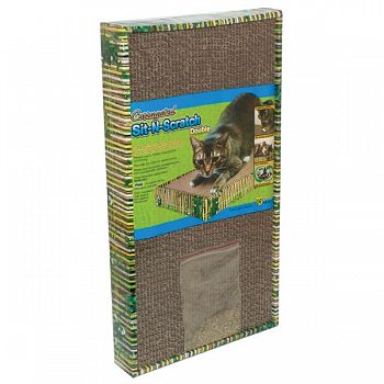 Sit-n-Scratch Double Scratcher for Cats