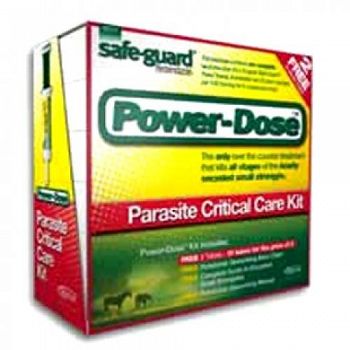 Safe-Guard Power-Dose Parasite Critical Care Kit  - 57 GRAM