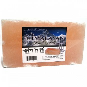 Himalayan Salt Brick for Horses/Large Animals - 4 lbs