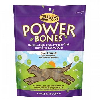 Zukes Dog Power Bones 5 oz bag