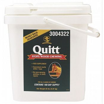 Quitt - Supplement to Eliminate Wood Chewing