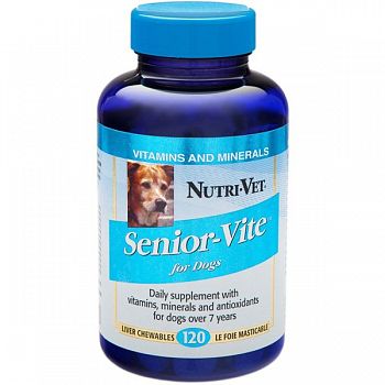 Senior Vite Vitamin Supplement for Dogs - 120 tablets