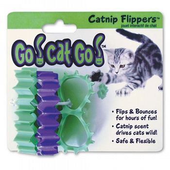 Go Cat Go Catnip Flippers - 3 pk.