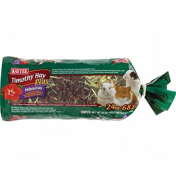 Timothy Hay Plus Hibiscus for Small Pets - 24 oz.