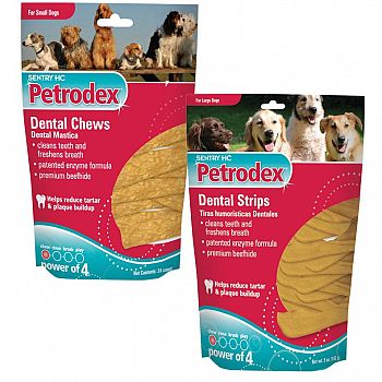 Petrodex Dental Chews and Strips