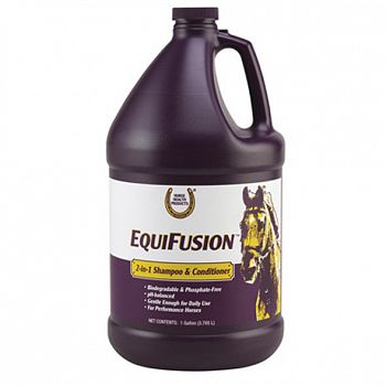 Equifusion 2-in-1 Shampoo and Conditioner 1 gallon