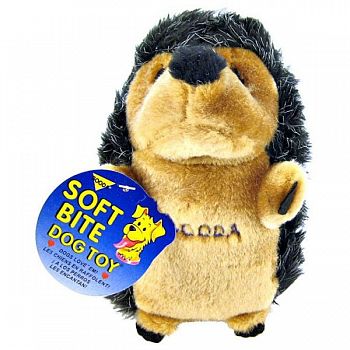 Soft Bite Hedgehog Dog Toy - Large
