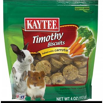 Timothy Hay Baked Small Pet Treat - Carrot / 4 oz.
