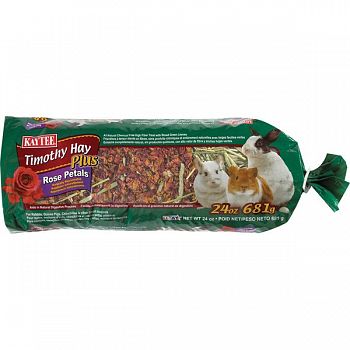 Timothy Hay Plus Rose for Small Pets - 24 oz.