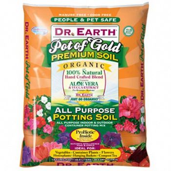 Dr. Earth Pot Of Gold Potting Soil - 1.5 CUBIC ft.
