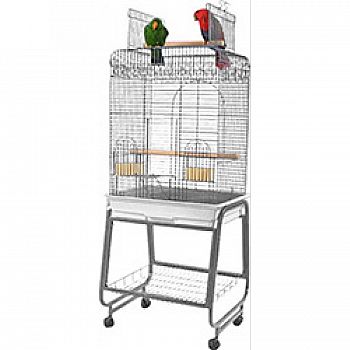 Open Flat Top Cage With Removable  New Item   1225