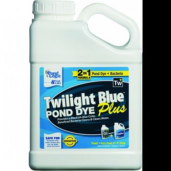 Pond Logic Twilight Blue Pond Dye Plus  1 GALLON (Case of 4)