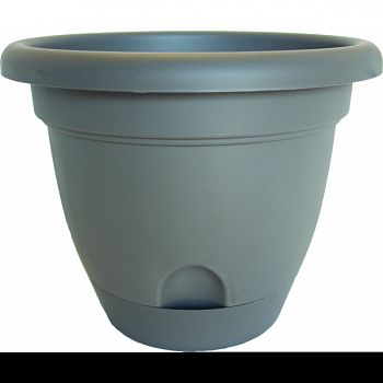 Lucca Planter PEPPERCORN 10 INCH (Case of 6)