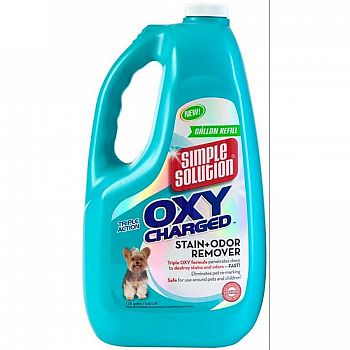 Simple Solution Oxy Charged Stain + Odor Remover - 1 gal.