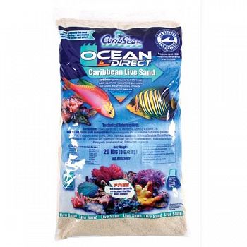 Ocean Direct Natural Live Sand 20 lbs ea. (Case of 2)