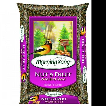 Morning Song Nut And Fruit Wild Bird Food (Case of 3)