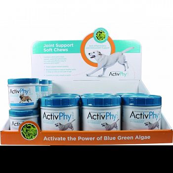Activphy Soft Chews Joint Support For Dogs Display BEEF LIVER 12 PIECE