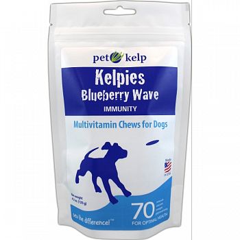 Kelpies Multivitamin Soft Chews Antioxidant BLUEBERRY 4.2 OUNCE
