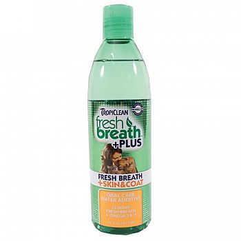 Fresh Breath +plus Skin & Coat Water Additive - 16 oz.