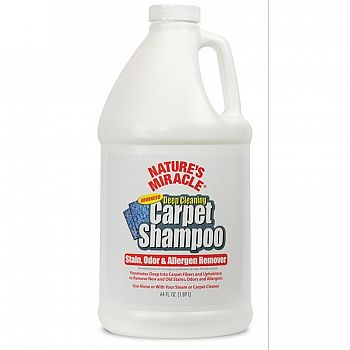 Natures Miracle Advanced Deep Cleaning Carpet Shampoo 64 oz