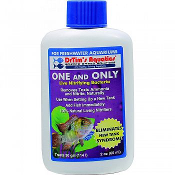 One And Only Freshwater Aquarium Solution  2 OUNCE
