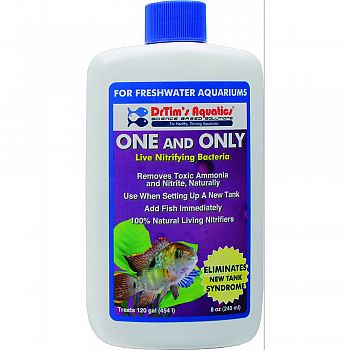 One And Only Freshwater Aquarium Solution  8 OUNCE