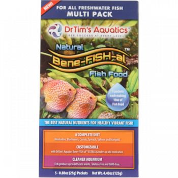 Bene-fish-al Fish Food Freshwater Multi-pack  6.4 OUNCE