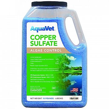 Copper Sulfate Granular Pond Algae Control - 15 lbs.