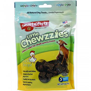 Smart N Tasty Little Chewzzies Dog Treats CHICKEN 5 OUNCE