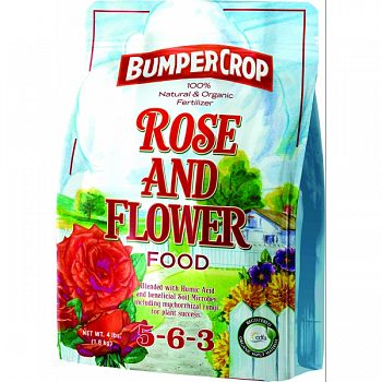 Bumper Crop Rose And Flower Food 5-6-3  4 POUND (Case of 12)