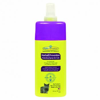 Furminator Hairball Prevention Waterless Spray  8.5 OUNCE