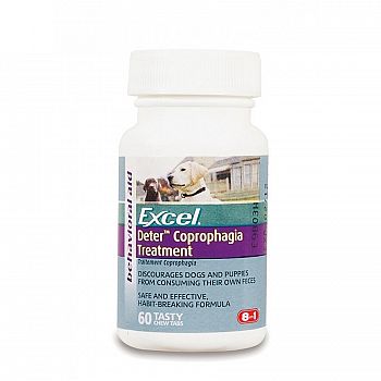 Deter Dog Coprophagia Treatment - 60 ct.