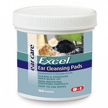 Ear Clear Cat & Dog Ear Cleansing Pads - 90 ct.