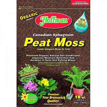 Hoffman Canadian Sphagnum Peat Moss  18 QUART