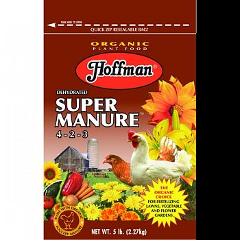 Hoffman Super Manure  5 POUND (Case of 10)