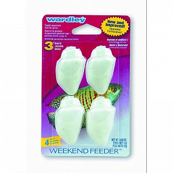 Wardley Premium Weekend Feeder - 4 Pack - .42 oz.