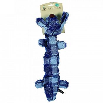 Patchwork Skinz Stuffless Dog Toy With Squeaker