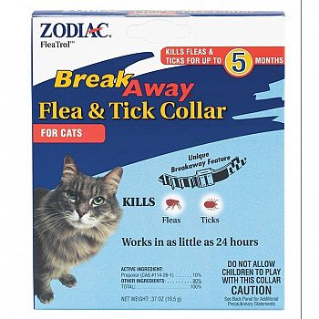FleaTrol Breakaway Cat Collar by Zodiac